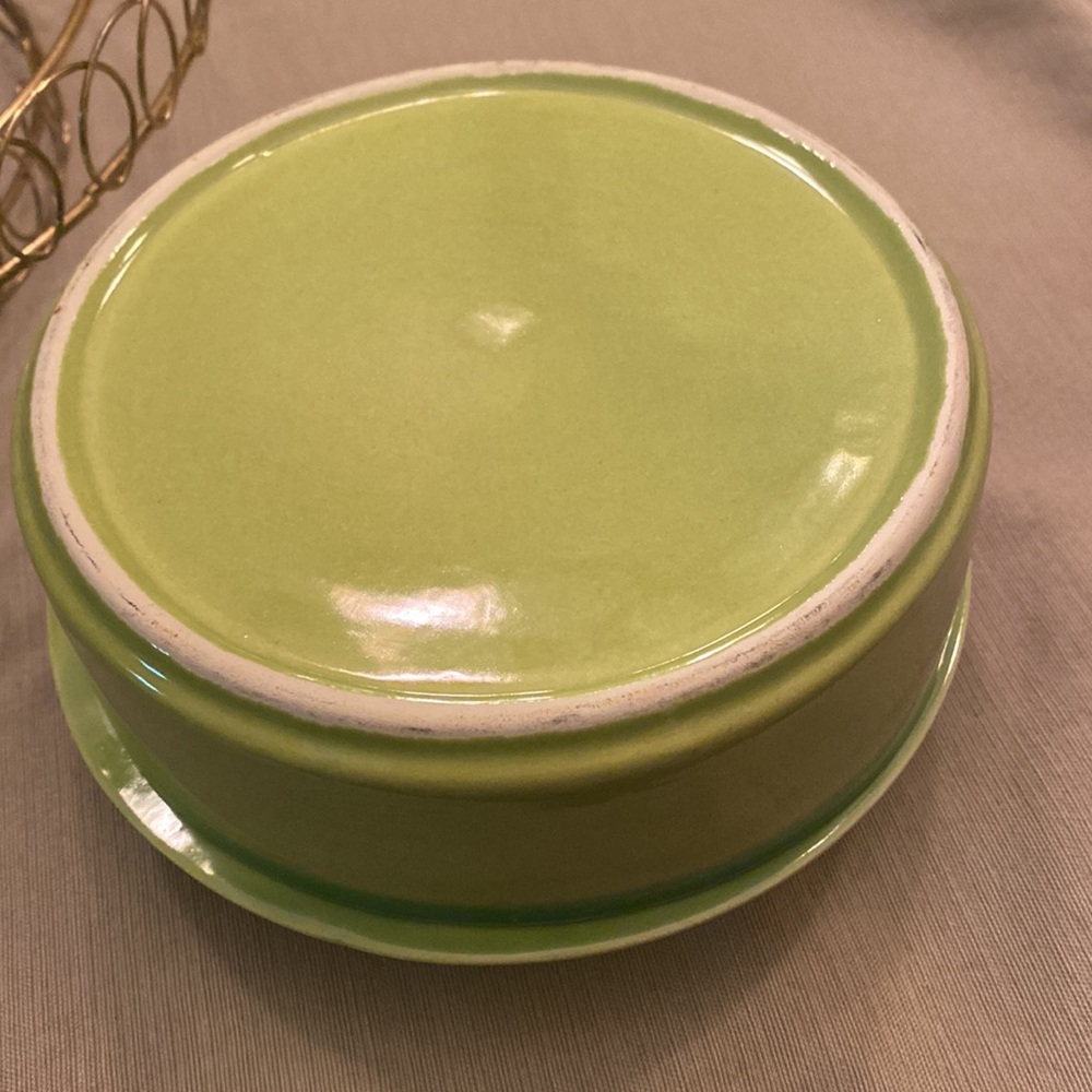Rotating Mid Century Modern Divided Serving Platter - Picture 7 of 8
